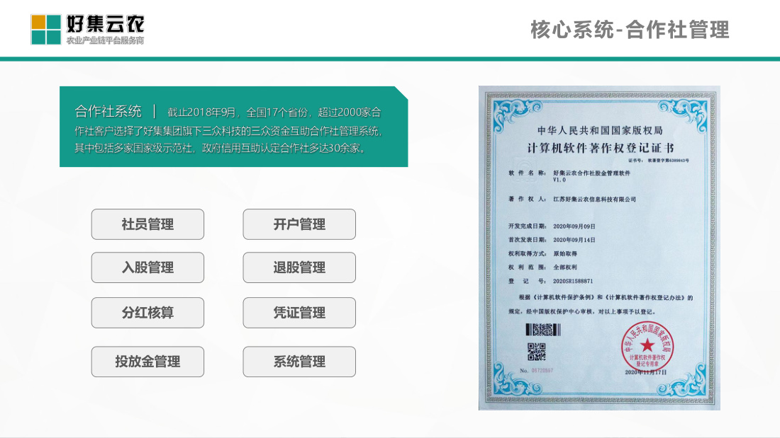 合作社股金管理